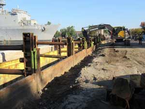 Slide Rail Systems - Linear Multiple Bay in Navy Yard, Philadelphia, PA